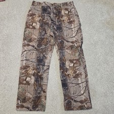 Y2k Carhartt B235 CAP Camo Realtree Carpenter Pants 36x32 (34x31) Dungaree Fit  picture