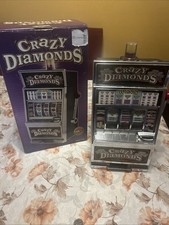 Crazy Diamonds Slot Machine Bank - Vintage Piggy Bank picture