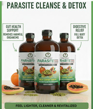 Parasite Formula Detox Cleanse 100% Natural Organic (Pack of 3) 16 oz bottle picture