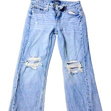 Aéropostale Women’s Jeans Mid Rise Blue Size 0 Inseam 26