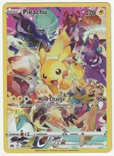 Pikachu 160/159 Crown Zenith Secret Rare Full Art Holo Pokemon TCG NM picture