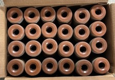 Vintage Fo-Mac Roller Skate Wheel Lot Of 96 Used Wheels  Preowned SEE 12 Sets picture