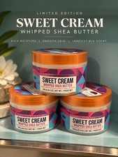 3PK Tree Hut Sweet Cream Whipped Shea Butter Limited Edition 8.4 oz ~ New picture