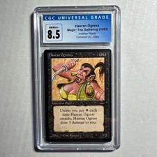MTG Arabian Nights Hasran Ogress  Dark Variant C3 K CGC 8.5 NM/Mint+ 1993 picture