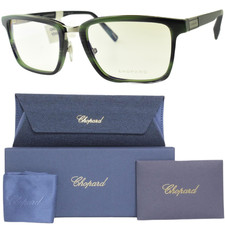 NEW CHOPARD VCH252 0931 Green Rectangle Full Rim Optical Frame Eyeglasses picture