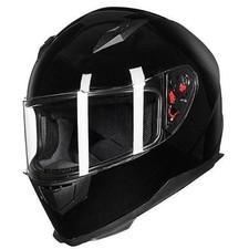 ILM Adult's JK313 Full Face Motorcycle Helmet Black Size Small - IN-JK-313-6B-S picture