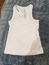 Lululemon White Fitted Align Tank Top - Size 2 - BNWOT picture