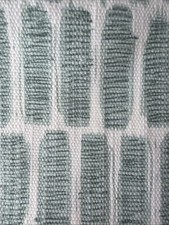 Lacefield Designs Holbein Fabric Remnants Mineral Green & White, 3 Pc Craft Lot picture