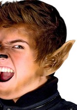 Transform Your Look with X-Large Werewolf Ears by Cinema Secrets - Lightweight picture