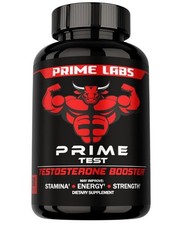 New - Prime Labs Men's Testosterone Booster - Dietary Supplement - 120 Caplets picture