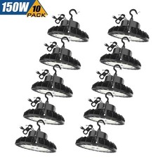 10 x 150W UFO LED High Bay Light Dimmable Ceiling Shop Lamp 22500LM Sosen Driver picture