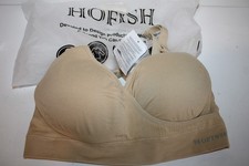 Hofish Medium Nursing Maternity Bra Bralette Wireless Removable Pads Beige picture