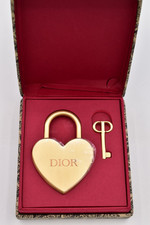 Christian Dior Love Gold Heart Lock & Key Brand Novelty Limited Edition New Box picture