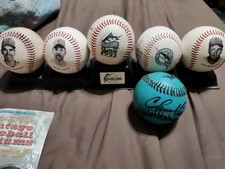 Vintage 1993 Florida Marlins Inaugural Year Ball Set *ONE SIGNED CHUCK CARR* picture