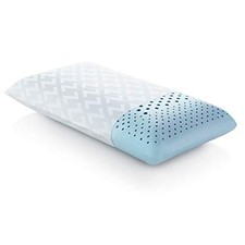 MALOUF Zoned Dough Gel-Infused Memory Foam Bed Pillow-5-Year U.S. Warranty picture
