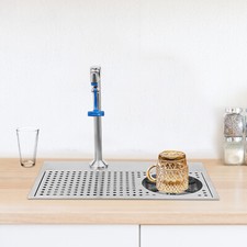 Cup Washer Cafe Hotel Restaurant Commercial Cup Wash Cleaning Rinser W/ Faucet picture