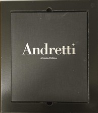 Paul Newman's Limited Book Andretti Signed COA Autographed By Mario Andretti picture