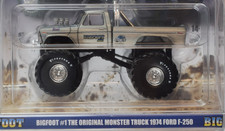 Greenlight Bigfoot #1  Monster Truck 1974 Ford F-250 RAW CHASE 1:64 29934 picture