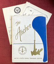 1979 The Anchor US Naval Training Center San Diego Year Book, Signed Certificate picture