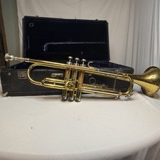 Vintage 1967 Conn Director Trumpet With Original Case “Shooting Stars” picture