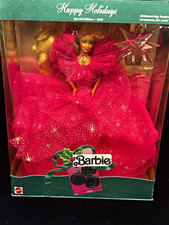 Mattel Happy Holidays Barbie Special Edition 1990 Fashion Doll MPN 4098 picture