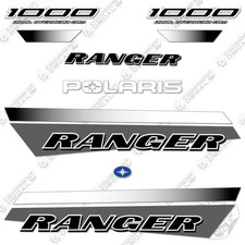 Fits Polaris Ranger 1000 Decal Kit Crew UTV (2022) - GREY - 3M VINYL picture