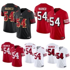 Men's 49ers #54 Fred Warner 2025 Rivalries Collection Limited Stitched Jersey picture