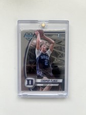 2024 Bowman University Chrome #16 Cooper Flagg 1st Bowman RC Duke #1 Draft Pick picture