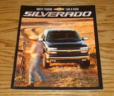 Original 2002 Chevrolet Silverado Truck Deluxe Sales Brochure 02 Chevy LS LT picture