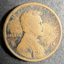 1914 S Lincoln Wheat Cent Penny Semi Key Better Date Low Mintage Only 4,137,000  picture