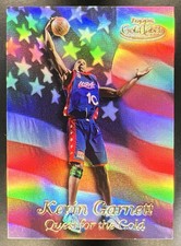 1999-00 Topps Gold Label Kevin Garnett #Q2 Quest for the Gold Team USA KG Insert picture