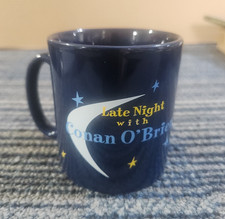 Authentic Late Night with Conan O’Brien Coffee Mug NBC Studios “Made In England” picture