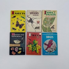 Lot Of 6 Vintage 1st edition Golden Guide Paperback Books 1951-1962 picture