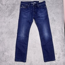 Diesel Safado-R Jeans Men 32x31 Whisker Straight Stretch Denim Button Fly RM031 picture