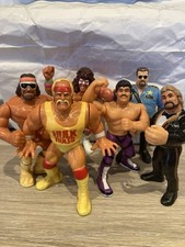Vintage WWF WWE Hasbro bundle Hulk Hogan Ultimate Warrior Macho Man Rick Rude picture
