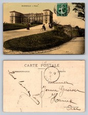 Marseille Pharo Postcard Vintage Photo Scenic View Old Building Outdoors picture