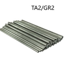 Gr2 Titanium Tube High Intensity Industrial Ti Pipe 300/400/500mm Long 4-30mm OD picture