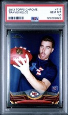 2013 Topps Chrome Travis Kelce RC PSA 10 #118  picture