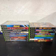 Microsoft Original Xbox 17-Game Lot w/ Cases Aquaman, Oddworld, True Crime picture