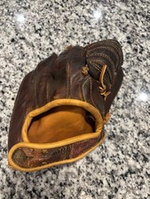 Vintage Rawlings PM 2 Baseball Glove Mitt Willie Puddin Head Jones Antique MLB picture