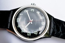 Kasper Cal. Durowe/INT 7410 Germany 1970s Black Dial, Quality Strap, Running picture