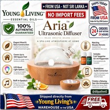 Young Living Essential Oils 4524 Aria Ultrasonic Diffuser -New Sealed🚚FromUSA🚚 picture