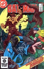 Batman #373 VF; DC | July 1984 Scarecrow Graveyard Cover - w/Bag+Board picture