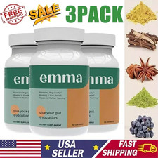 1-3 Pack Emma Gut Health Supplement 180 Capsules for Bloating Relief & Leaky Gut picture