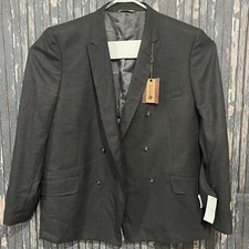 Haggar 1926 Originals Slim Fit Double Breasted Sport Coat Mens 48R NEW $195 picture