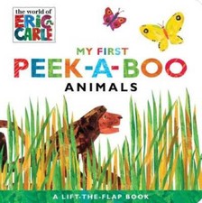 My First Peek-a-Boo Animals (The World of Eric Carle) - Board book - GOOD picture
