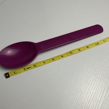 Limited Edition Yogurtland Giant 12” Purple Plastic Spoon picture