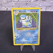Pokémon TCG Blastoise 2/102 Base Set HOLO Rare 1999 *Damaged: PSA-1 Potential* picture