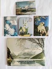 Vintage Christian Press Sydney Metal Scripture Plaque Lot Bible Motto Easel Tin picture