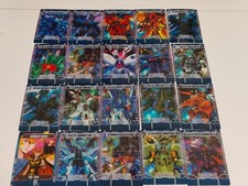 Morinaga Gundam ZZ Wafer Card Lot 18 Qubeley FA-ZZ Zaku III Bawoo bulk fym31-2 picture